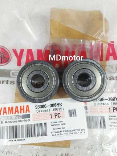 LAHER BEARING RODA DEPAN MOTOR JUPITER Z JUPITER VEGA R NEW VEGA ZR VEGA R VEGA ORI ASLI YAMAHA silv