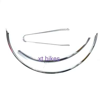 Spakbor sepeda 24" ( mini , federal) lebar 4.5cm , 1set - made in Taiwan 100%