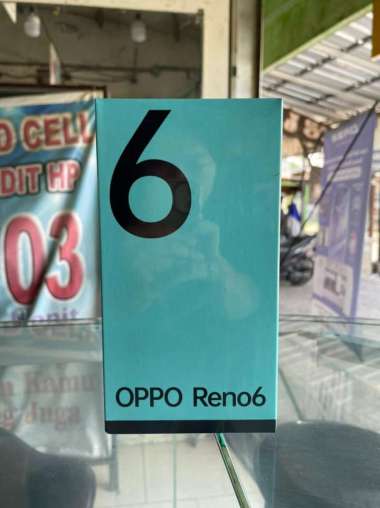 OPPO RENO 6 RAM 8/128 GB GARANSI RESMI OPPO INDONESIA AURORA