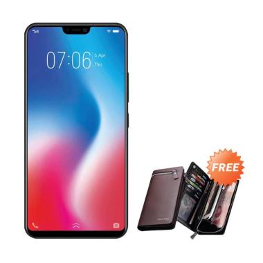 VIVO V9 Smartphone - Gold + Free Dompet