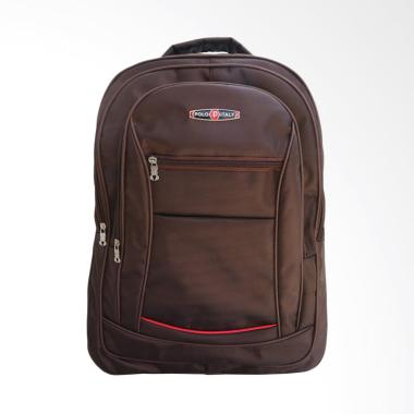 POLLO Ransel Tas Laptop - Coklat
