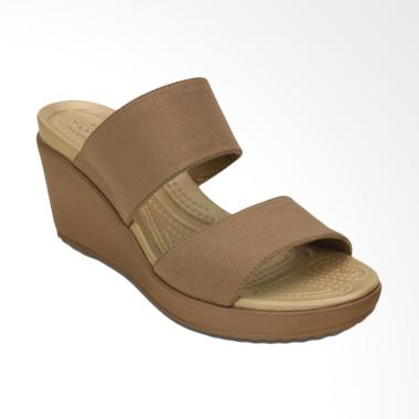 Crocs Leigh II 2Strap 202512860 Sandal Wedges Wanita
