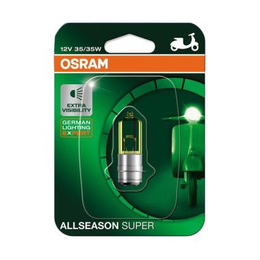 OSRAM 62337ALS All Season Super Bohlam Lampu Depan Motor for Honda Blade 110 Fi 2011-On