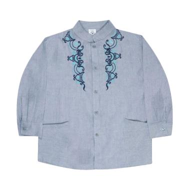 MacBear Ahmad Baju Koko Anak - Light Blue