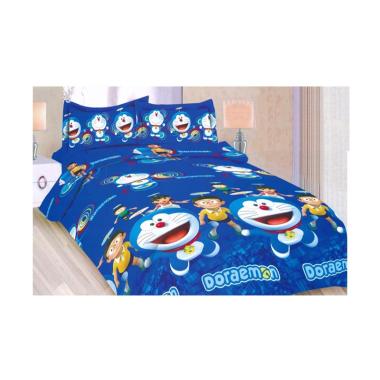 Bonita Motif Doraemon Set Sprei - Blue