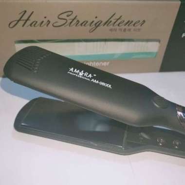 Pelurus Rambut Catok Amara Premium AM-9800L Ionic