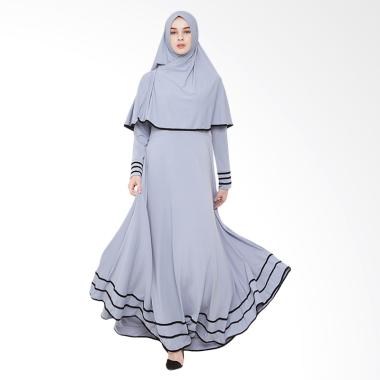 JAVA SEVEN JNE 001 Gamis Wanita - Abu