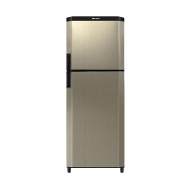 Sanken V231A Kulkas 2 Pintu - Black Gold