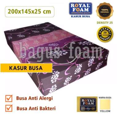 Royal Super D 25 Kasur Busa Tebal [25 cm]- Yellow 145 x 200
