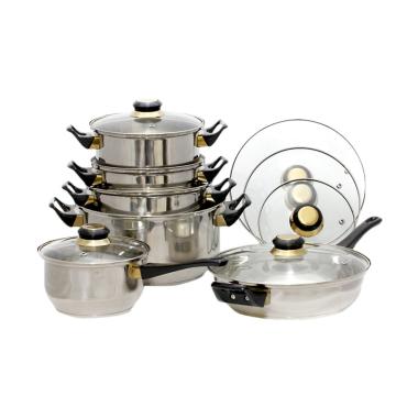 Vicenza V-612 V612 Cookware Panci Set Peralatan Masak