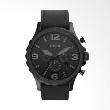 Fossil Nate Chronograph Jam Tangan Pria Black