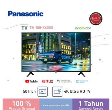 Panasonic LED TV 50 Inch TH-50HX600G/TH50HX600G UHD 4K Smart Android