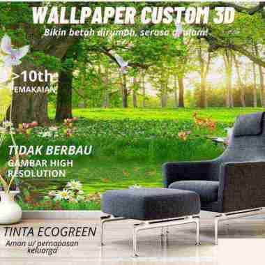 Wallpaper Dinding Custom Pemandangan Alam-Wallpaper Dinding 3D Murah