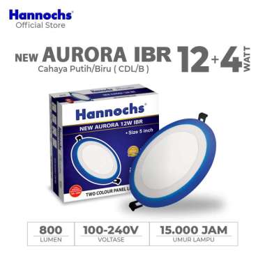 Hannochs New Aurora 12 Watt IBR CDL - Cahaya Putih