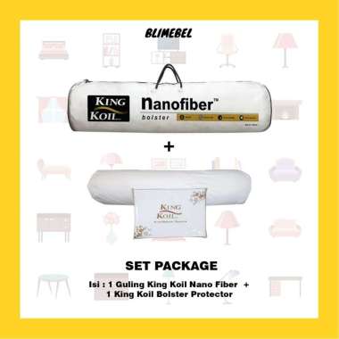[PAKET] Guling King Koil Nano Fiber + Kingkoil Bolster Protector