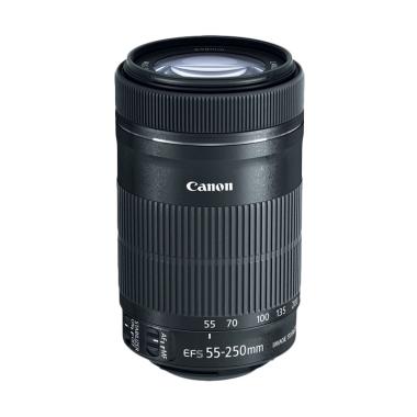 Canon EF-S 55-250mm f/4-5.6 IS STM Lensa Kamera - Ladang