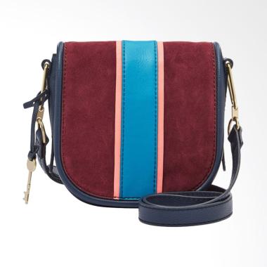 Fossil ZB 739307 Rumi Small Crossbody Tas Wanita - Cabernet