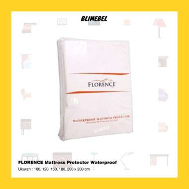 Florence Mattress Protector Waterproof Terry PU + Tulle 160 x 200