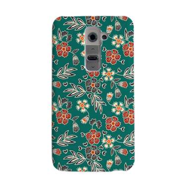 Premiumcaseid Cute Floral Batik Art Hardcase Casing for LG G2