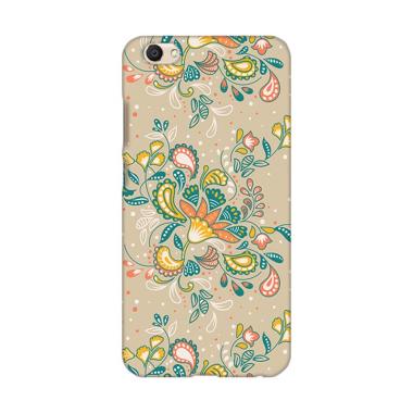 Premiumcaseid Batik Shabby Floral Art Hardcase Casing for Vivo V5 Plus