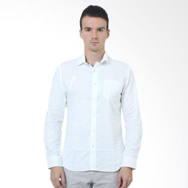 Manzone Frych Kemeja Pria - White
