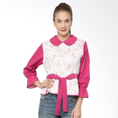 Arya Putri Batik ATS-009-P/s Batik Atasan Wanita
