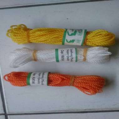tali tambang plastik 4m Putih