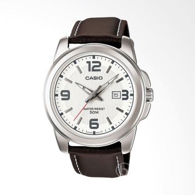 CASIO MTP-1314L Original Jam Tangan Pria Brown