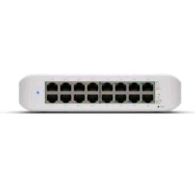 UBIQUITY USW-LITE-16-POE PoE switch with 16 GbE RJ45 ports