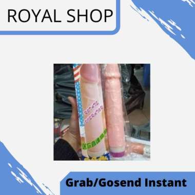 [Grab/Gosend] Sex Toys Wanita Dildo Getar Goyang Berotot M Seperti Kulit