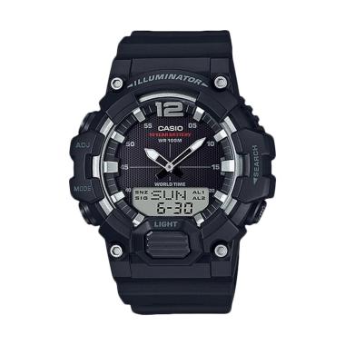 CASIO Digital Analog Jam Tangan Pria [Original/ HDC-700] Black