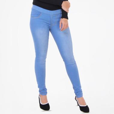JSK Jeans 8103 Legging Wanita - Biru Muda