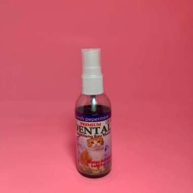 ds dental cat spray 60ml - penghilang bau mulut kucing