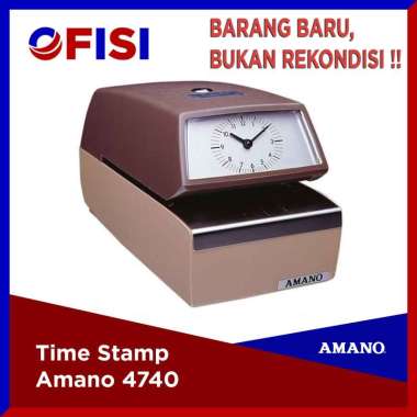Time Stamp Amano 4740 ori baru