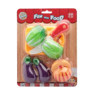 Jual Emco 9015 Lil Chefz Food Blister Mainan Anak Set M Terong Bawang Bombay Kol Murah September 2020 Blibli Com