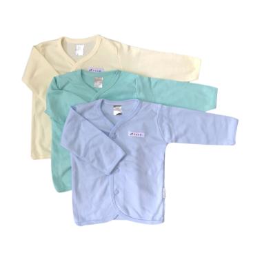 Aruchi Polos Kancing Depan Set Baju Panjang Bayi ...