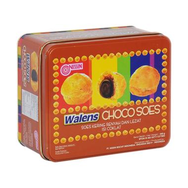 Nissin Walens Choco Soes Biskuit Kaleng [350 g]