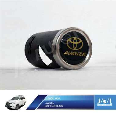 Avanza Cover Knalpot Muffler Cutter Tutup Knalpot Black