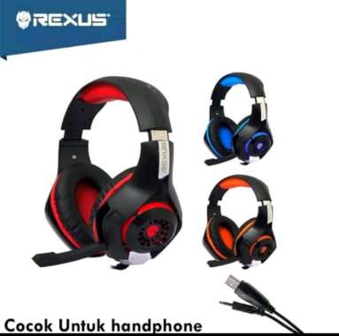 Rexus F55 Headset Gaming Vonix With Mic LED F-55