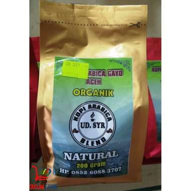 KOPI ARABICA GAYO NATURAL 200GR