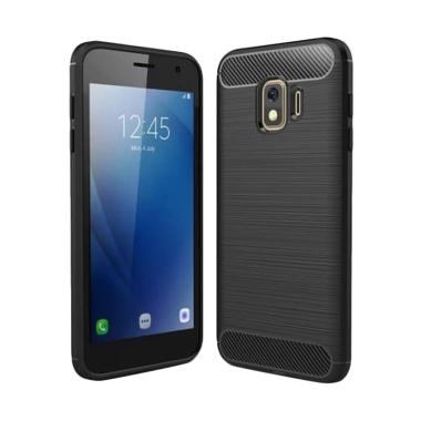 Case Rugged Casing for Samsung Galaxy J2 Core - Hitam Hitam