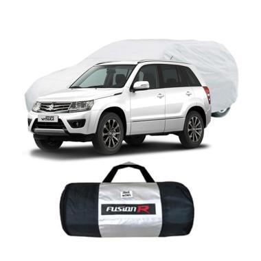 FUSION R Sarung Mobil Suzuki Grand Vitara Putih WATERPROOF Tasla Korean Import [ Cover Mobil Suzuki