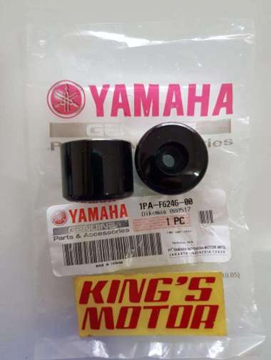 End Grip / Jalu Bandul Stang Vixion New (Nvl&Nva) Asli Yamaha - Hitam
