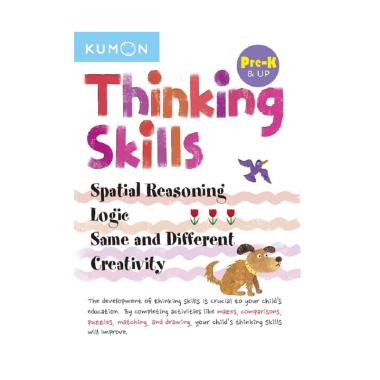 KUMON Thinking Skills Pre-K & Up Bind-up Buku