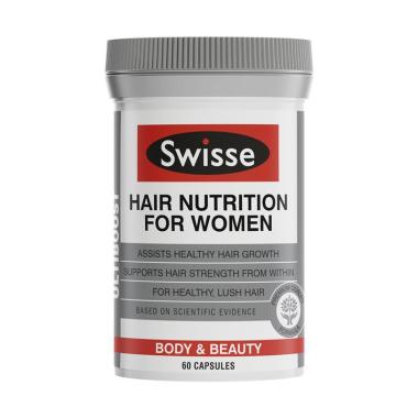 SWISSE Hair Nutrition For Women Multivitamin [60 Capsules]