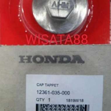 Cap Tapped Tutup Klep 12361-035-000 Beat Spacy Vario Original Ahm