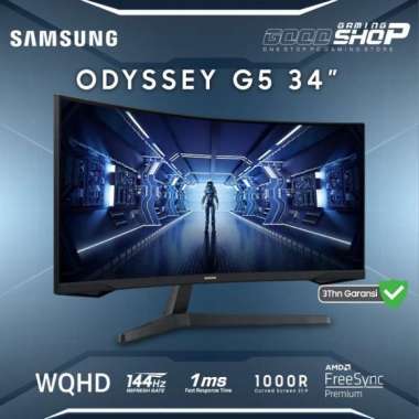 Jual Samsung Odyssey G5 Murah Juni 2022 Garansi Resmi Indonesia | Blibli