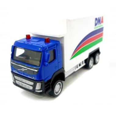 APOLO VOLVO FM COURIER TRUCK BLUE WHITE 1-72 19
