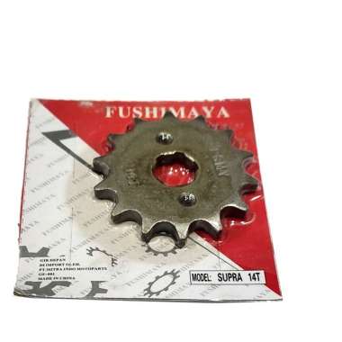GEAR DEPAN FUSHIMAYA FOR SUPRA [14T] Silver