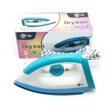 TD TD-666 Setrika Listrik Dry Iron - Anti Lengket